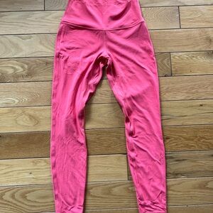 Lululemon Align Vibrant Pink High-Waisted Leggings